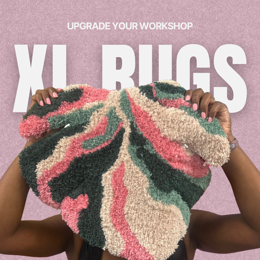 Extra Large Rug Tufting – Kreative Crafts Club